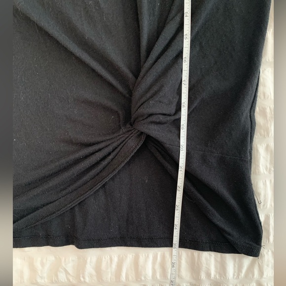 Altar'd State Black V-Neck Twist Front Tee - Picture 12 of 16